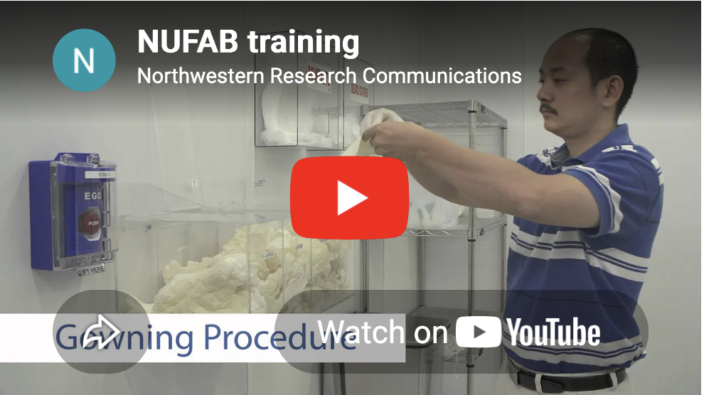 NUFAB training video screenshot